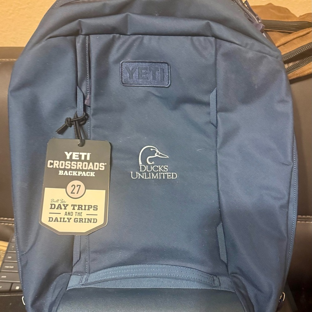 YETI Crossroads Navy Backpack